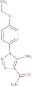 5-Amino-1-(4-ethoxyphenyl)-1H-1,2,3-triazole-4-carboxamide