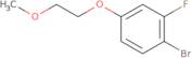 1-Bromo-2-fluoro-4-(2-methoxyethoxy)benzene