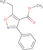 Methyl 5-ethyl-3-phenyl-1,2-oxazole-4-carboxylate