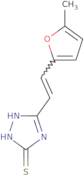 3-[2-(5-Methylfuran-2-yl)ethenyl]-4,5-dihydro-1H-1,2,4-triazole-5-thione