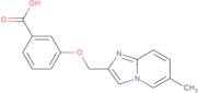 3-({6-Methylimidazo[1,2-a]pyridin-2-yl}methoxy)benzoic acid