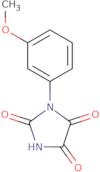 1-(3-Methoxyphenyl)imidazolidine-2,4,5-trione