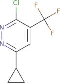 3-Chloro-6-cyclopropyl-4-(trifluoromethyl)pyridazine