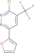 3-Chloro-6-(furan-2-yl)-4-(trifluoromethyl)pyridazine