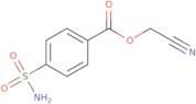 Cyanomethyl 4-(aminosulfonyl)benzoate