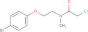 N-[2-(4-Bromophenoxy)ethyl]-2-chloro-N-methylacetamide