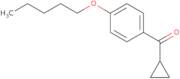 Cyclopropyl[4-(pentyloxy)phenyl]methanone