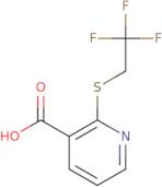 2-[(2,2,2-Trifluoroethyl)sulfanyl]pyridine-3-carboxylic acid