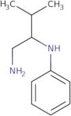 N-(1-Amino-3-methylbutan-2-yl)aniline