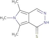 5,6,7-Trimethyl-6H-pyrrolo[3,4-d]pyridazine-1-thiol