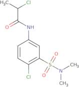 2-Chloro-N-[4-chloro-3-(dimethylsulfamoyl)phenyl]propanamide