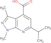 6-Isopropyl-1,3-dimethyl-1H-pyrazolo[3,4-b]pyridine-4-carboxylic Acid