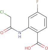 2-(2-Chloroacetamido)-4-fluorobenzoic acid