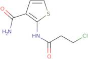 2-(3-Chloropropanamido)thiophene-3-carboxamide