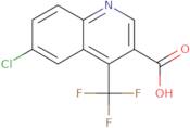 6-Chloro-4-(trifluoromethyl)quinoline-3-carboxylic acid