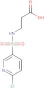 3-(6-Chloropyridine-3-sulfonamido)propanoic acid