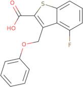 4-Fluoro-3-(phenoxymethyl)-1-benzothiophene-2-carboxylic acid