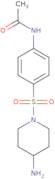 N-{4-[(4-Aminopiperidin-1-yl)sulfonyl]phenyl}acetamide