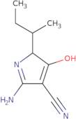 2-Amino-5-Sec-butyl-4-oxo-4,5-dihydro-1H-pyrrole-3-carbonitrile