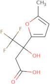 4,4,4-Trifluoro-3-hydroxy-3-(5-methylfuran-2-yl)butanoic acid