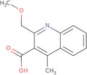 2-(Methoxymethyl)-4-methylquinoline-3-carboxylic acid