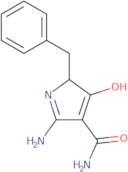 2-Amino-5-benzyl-4-oxo-4,5-dihydro-1H-pyrrole-3-carboxamide