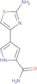 4-(2-Amino-1,3-thiazol-4-yl)-1H-pyrrole-2-carboxamide