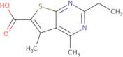 2-Ethyl-4,5-dimethylthieno[2,3-d]pyrimidine-6-carboxylic acid