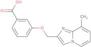 3-({8-Methylimidazo[1,2-a]pyridin-2-yl}methoxy)benzoicacid