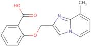 2-({8-Methylimidazo[1,2-a]pyridin-2-yl}methoxy)benzoic acid