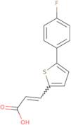 (2E)-3-[5-(4-Fluorophenyl)thiophen-2-yl]prop-2-enoic acid