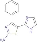 5-(1H-Imidazol-2-yl)-4-phenyl-1,3-thiazol-2-amine