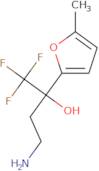 4-Amino-1,1,1-trifluoro-2-(5-methylfuran-2-yl)butan-2-ol