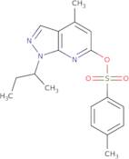 1-(Butan-2-yl)-4-methyl-1H-pyrazolo[3,4-b]pyridin-6-yl 4-methylbenzene-1-sulfonate