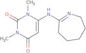 1,3-Dimethyl-6-[(3,4,5,6-tetrahydro-2H-azepin-7-yl)amino]-1,2,3,4-tetrahydropyrimidine-2,4-dione