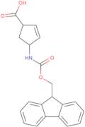 4-({[(9H-Fluoren-9-yl)methoxy]carbonyl}amino)cyclopent-2-ene-1-carboxylic acid
