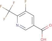 5-Fluoro-6-(trifluoromethyl)pyridine-3-carboxylic acid