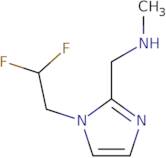 ([1-(2,2-Difluoroethyl)-1H-imidazol-2-yl]methyl)(methyl)amine