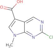 2-Chloro-7-methylpyrrolo[2,3-d]pyrimidine-5-carboxylic acid