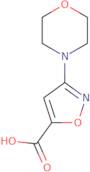 3-(4-Morpholinyl)-5-isoxazolecarboxylic acid