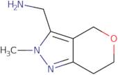 (2-Methyl-2,4,6,7-tetrahydropyrano[4,3-c]pyrazol-3-yl)methanamine