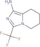 3-(Trifluoromethyl)-5,6,7,8-tetrahydroimidazo[1,5-a]pyridin-1-amine