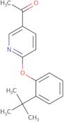 5-Acetyl-2-(2-tert-butylphenoxy) pyridine