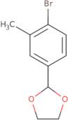 2-(4-Bromo-3-methylphenyl)-1,3-dioxolane