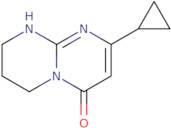 8-Cyclopropyl-1H,2H,3H,4H,6H-pyrimido[1,2-a][1,3]diazin-6-one