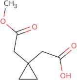 2-[1-(2-Methoxy-2-oxoethyl)cyclopropyl]acetic acid