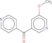 3-Methoxy-5-(pyridine-4-carbonyl)pyridine