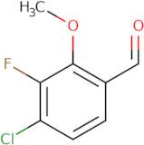 4-chloro-3-fluoro-2-methoxybenzaldehyde