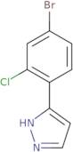 3-(4-Bromo-2-chlorophenyl)-1H-pyrazole