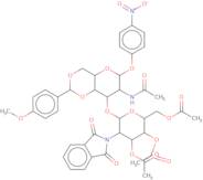 4-Nitrophenyl 2-acetamido-3-O-(3,4,6-tri-O-acetyl-2-deoxy-2-phthalimido-b-D-glucopyranosyl)-2-deox…